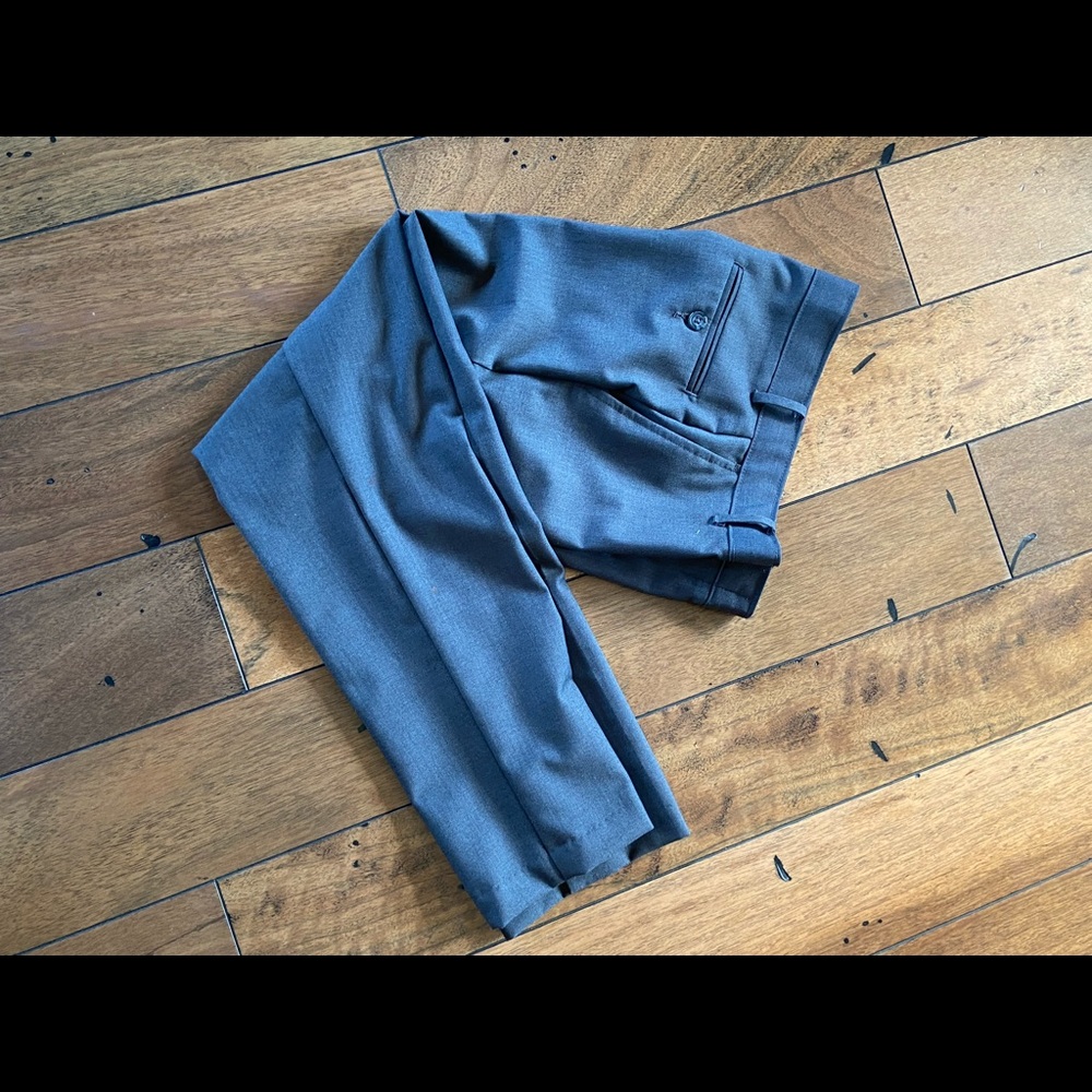 IZOD boys gray suit pant 12
